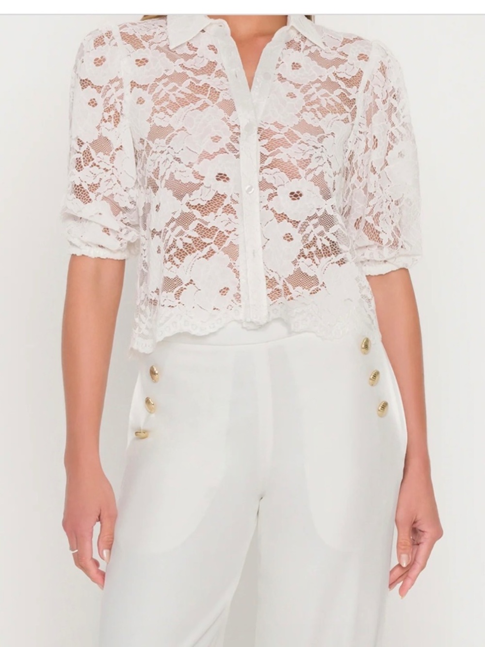 NWT Generation Love Tammy Mesh Shirt Size XS